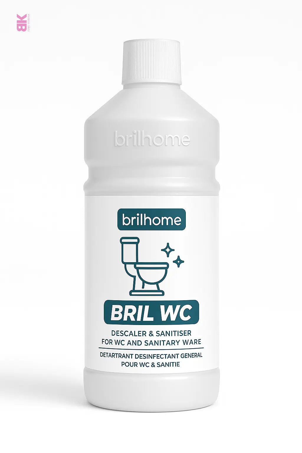 BRIL WC – DÉTARTRANT BLANCHISSANT ULTRA-PUISSANT POUR SANITAIRES & CÉRAMIQUE BAKERAMAK