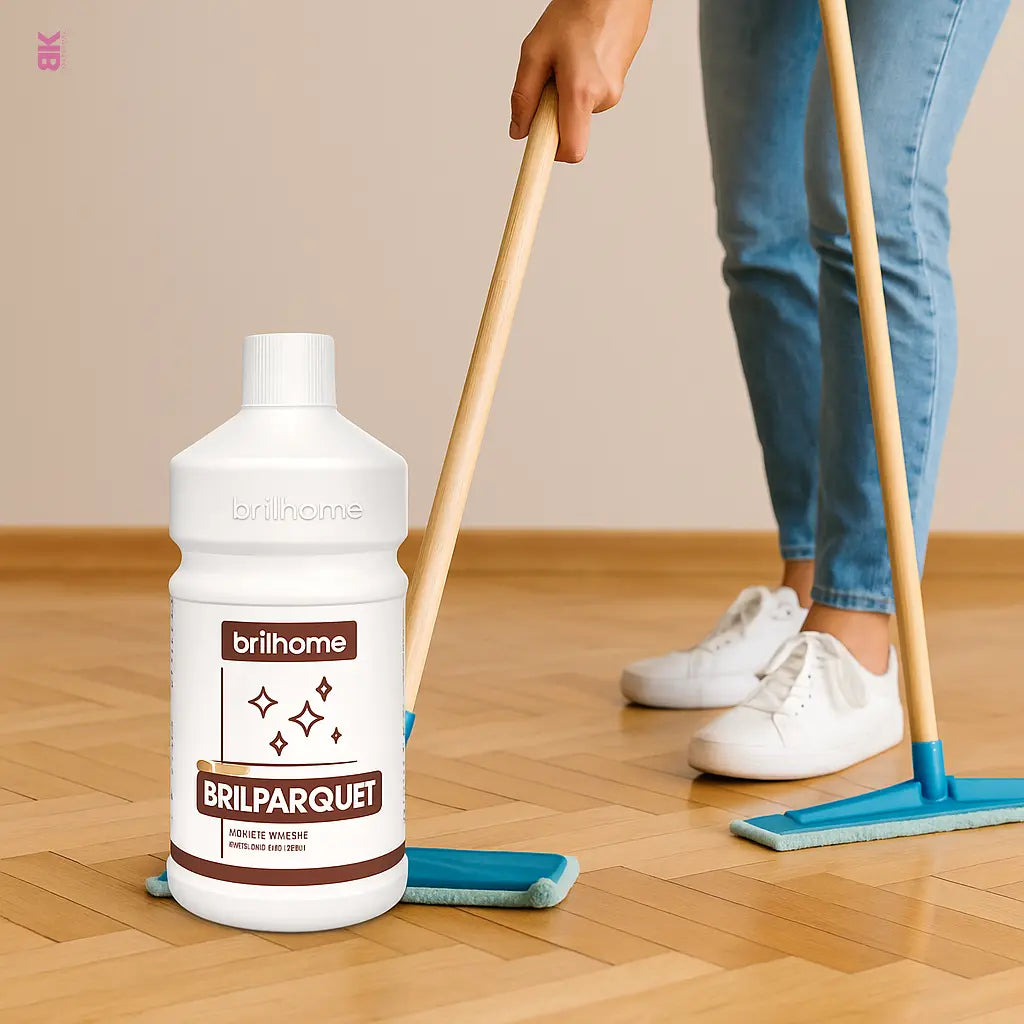 BRILPARQUET - NETTOYANT POUR REVETEMENT SOL ET MUR EN PARQUET BAKERAMAK