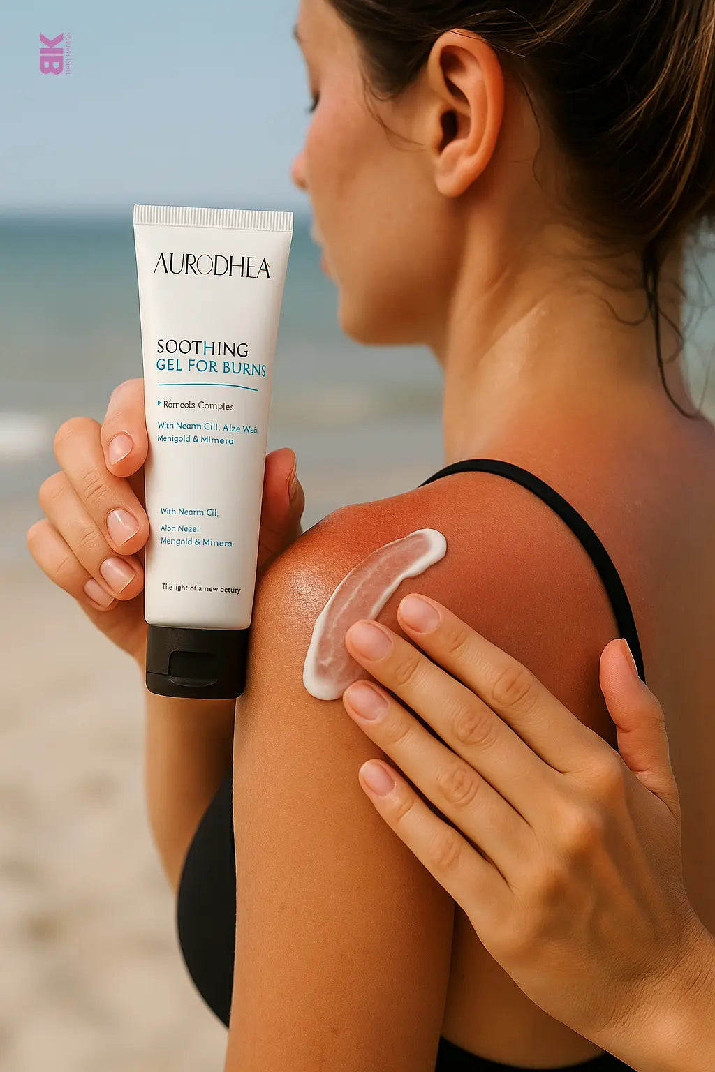 GEL APAISANT COUPS DE SOLEIL – SOULAGE, RÉPARE & RAFRAÎCHIT IMMÉDIATEMENT LA PEAU AGRESSÉE BAKERAMAK