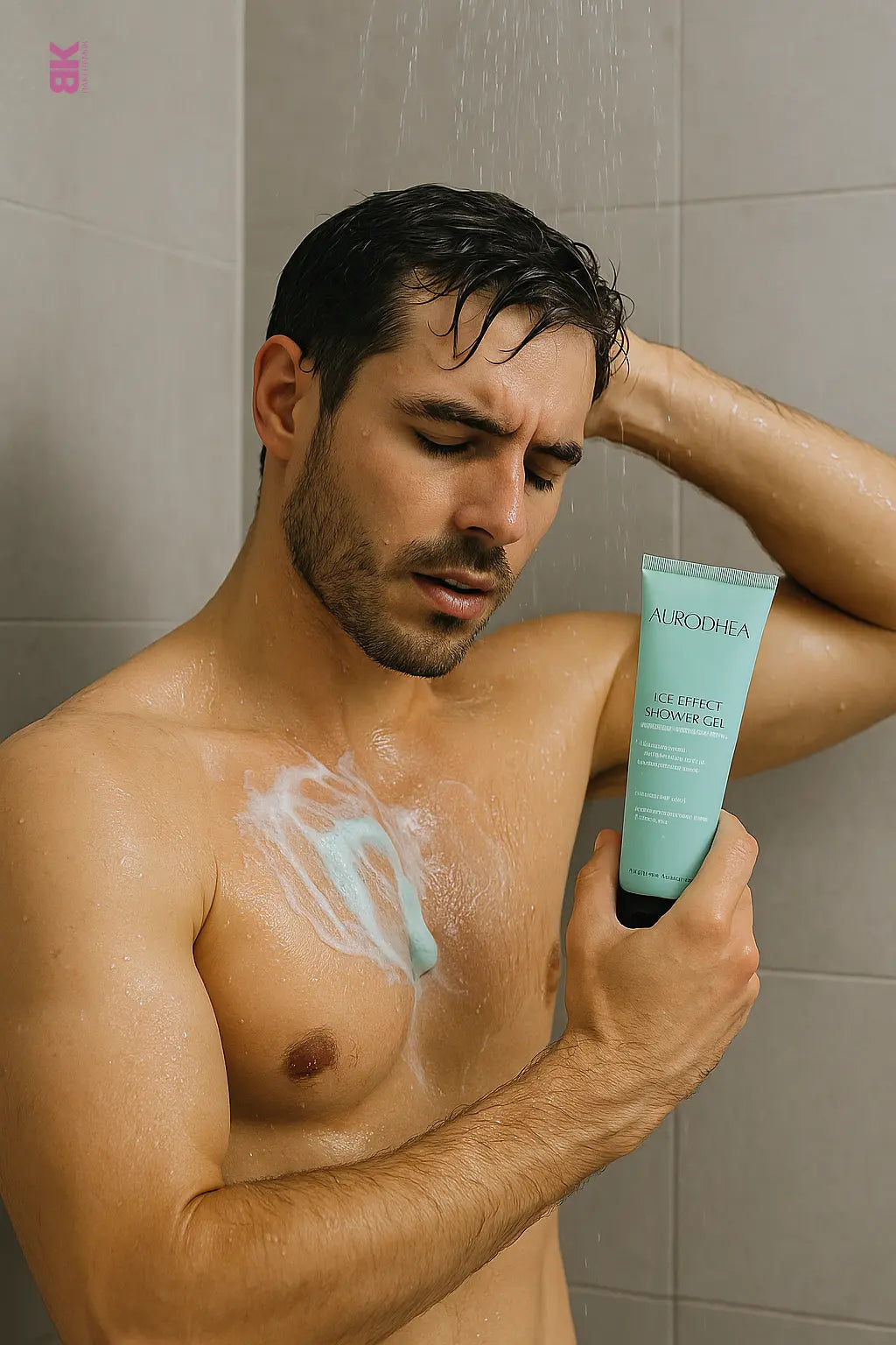 GEL DOUCHE ICE EFFECT – FRAÎCHEUR TONIFIANTE & JAMBES LÉGÈRES AU MENTHOL ET MARRON D’INDE BAKERAMAK