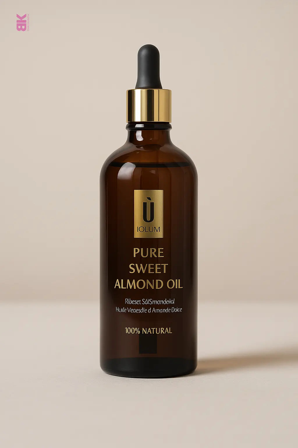 HUILE PURE D'AMANDE DOUCE - 100 ML BAKERAMAK