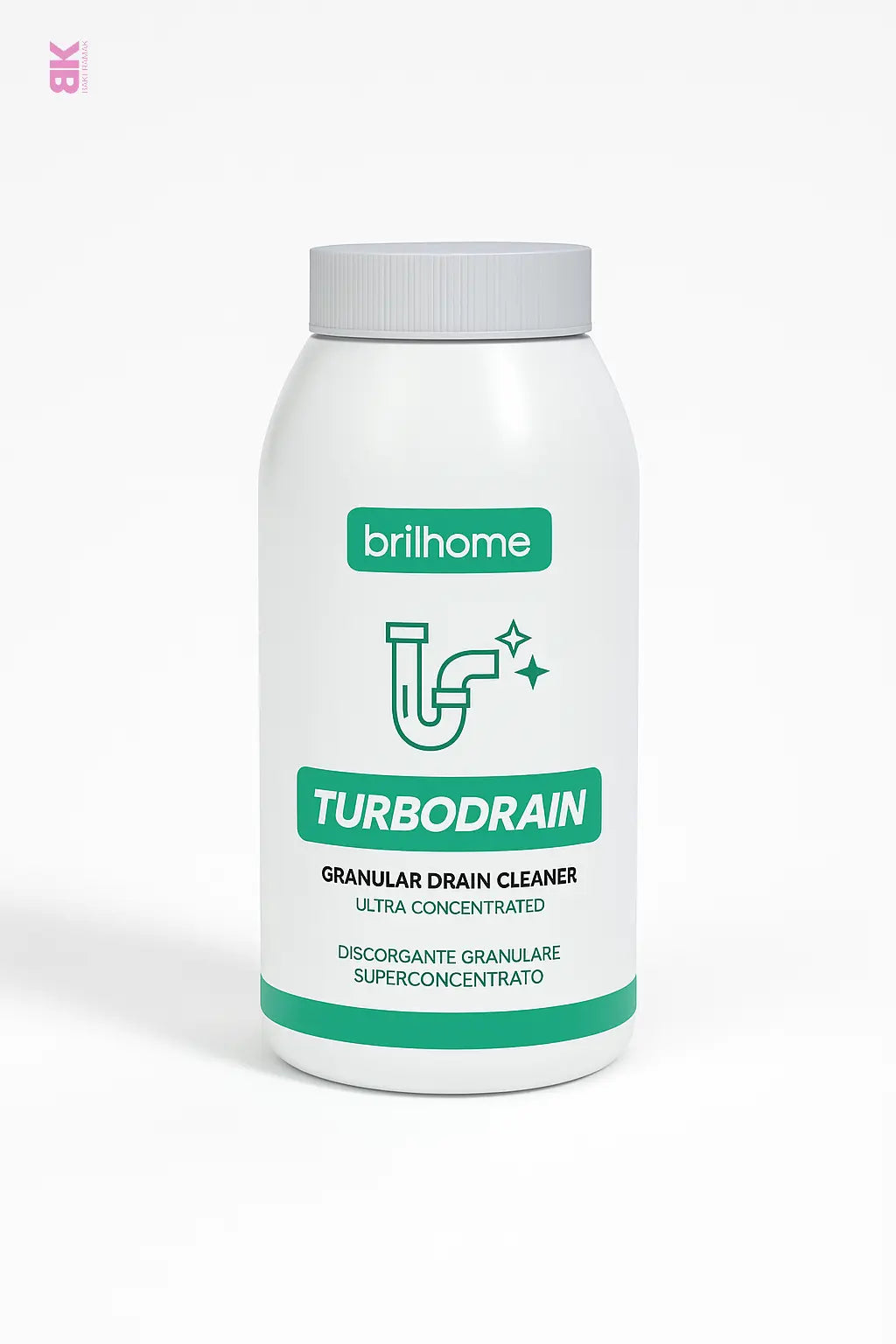 TURBODRAIN DEBOUCHEUR EN GRANULES SUPER CONCENTRÉ POUR VOS CANALISATIONS BAKERAMAK