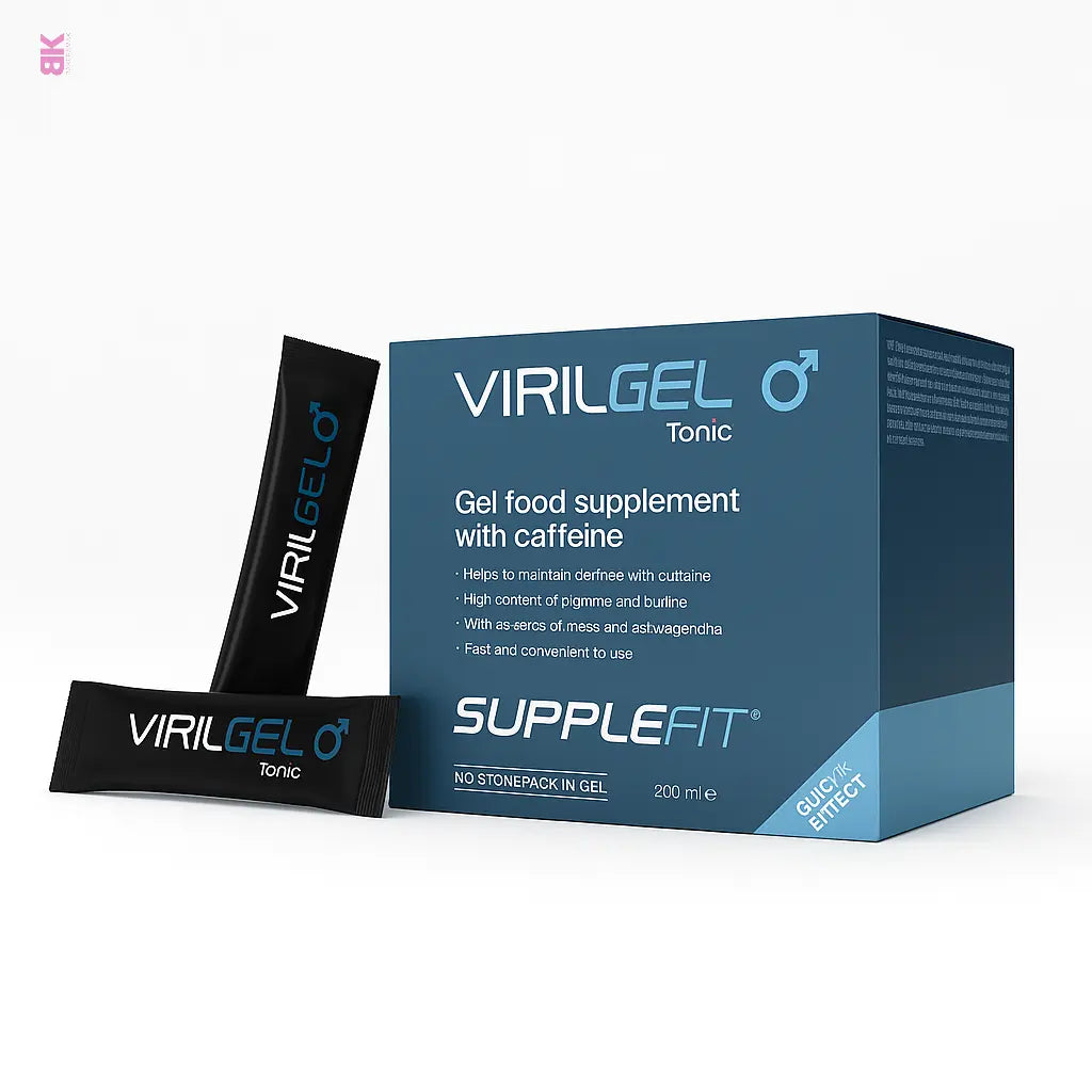 VIRILGEL – BOOSTER D'ÉNERGIE, FORCE MASCULINE & RÉSISTANCE SEXUELLE, LUTTE CONTRE FAIBLESSE SEXUELLE BAKERAMAK