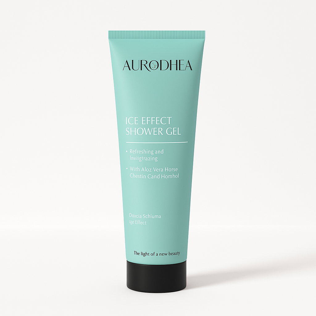 GEL DOUCHE ICE EFFECT – FRAÎCHEUR TONIFIANTE & JAMBES LÉGÈRES AU MENTHOL ET MARRON D’INDE