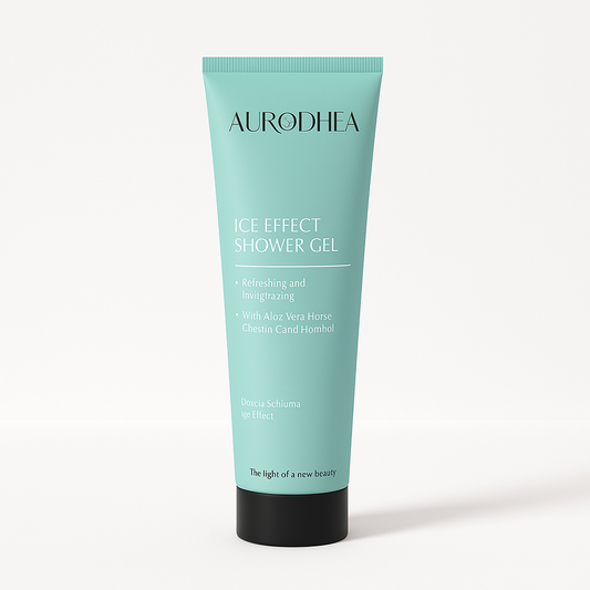 GEL DOUCHE ICE EFFECT – FRAÎCHEUR TONIFIANTE & JAMBES LÉGÈRES AU MENTHOL ET MARRON D’INDE