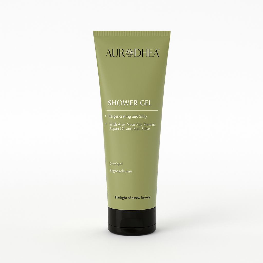 GEL DOUCHE RÉGÉNÉRANT À LA BAVE D’ESCARGOT – HYDRATATION INTENSE & PEAU VELOUTÉE