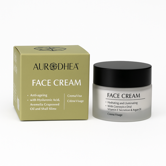 CRÈME VISAGE ANTI-ÂGE À LA BAVE D’ESCARGOT – EFFET LIFTING NATUREL & PEAU RÉGÉNÉRÉE