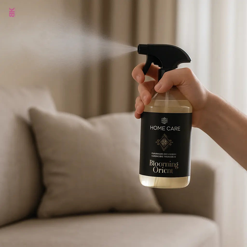 DIFFUSEUR SPRAY POUR PIÈCES ET TISSUS – FRAÎCHEUR IMMÉDIATE & BIEN-ÊTRE DURABLE BAKERAMAK