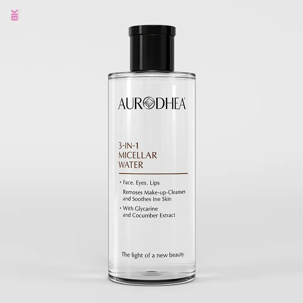 EAU MICELLAIRE 3 EN 1 - 250 ML POUR DEMAQUILLANT WATERPROOF ET  IMPURETES BAKERAMAK