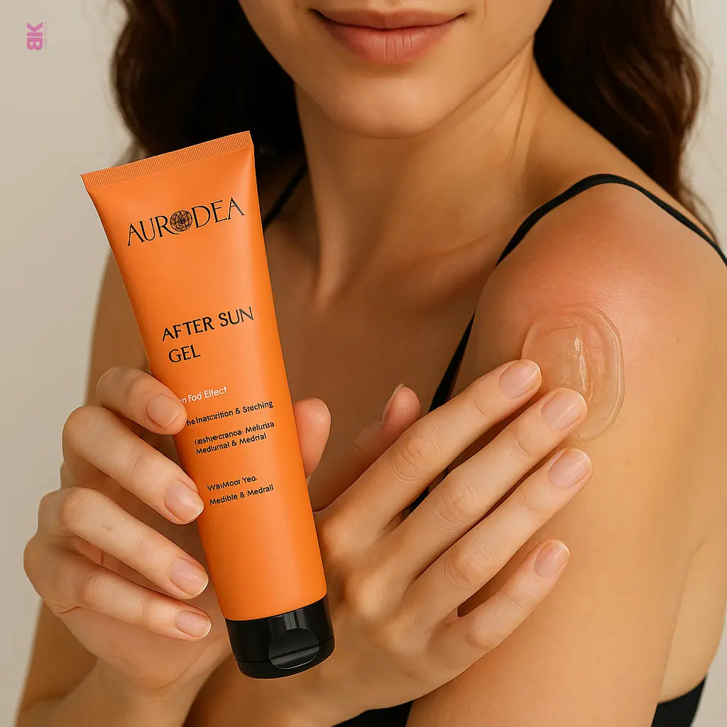 GEL APRÈS-SOLEIL À L’ALOE VERA – APAISEMENT, FRAÎCHEUR ET HYDRATATION INSTANTANÉE BAKERAMAK