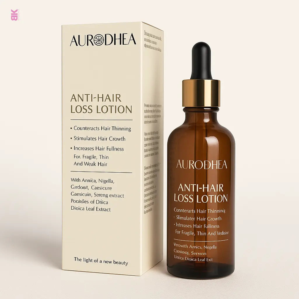 LOTION ANTI-CHUTE – FORTIFIE, STIMULE LA REPOUSSE & FREINE L’AMINCISSEMENT DU CHEVEU BAKERAMAK